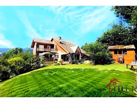 gerardmer chalet de charme : vue lac  cadre naturel préservé