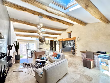 'exclusivité swixim uzès' magnifique maison de village rénov