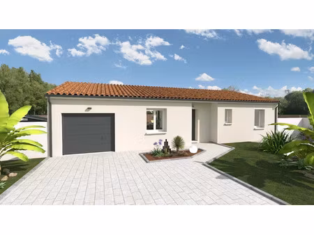 vente maison neuve 5 pièces 93 m² à montmorillon (86500)  166 650 €