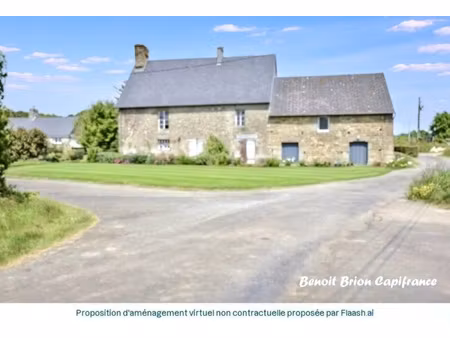 maison à vendre saint brice de landelles 6 pièce(s) 145m2 70 000€