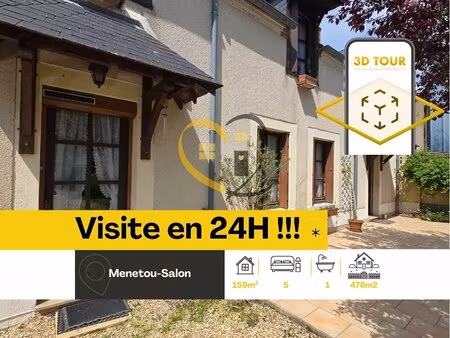 a vendre - maison familiale de 7 pièces à henrichemont