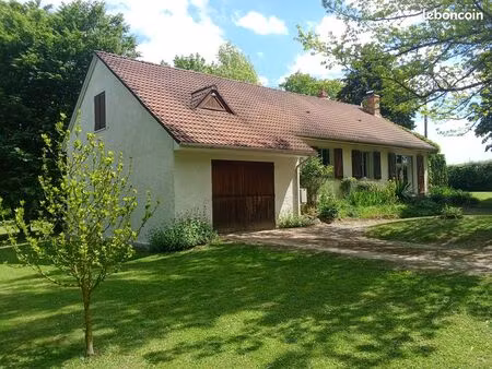 maison bon état et grand terrain