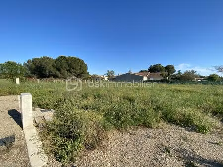 terrain de 599 m² à lignan-sur-orb