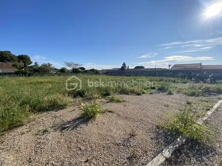 terrain de 618 m² à lignan-sur-orb