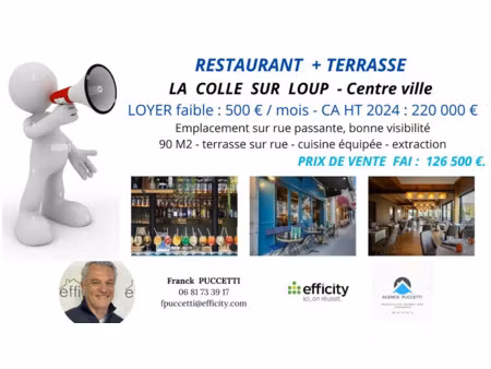 vente locaux professionnels 85 m² à la colle-sur-loup (06480)  126 500 €