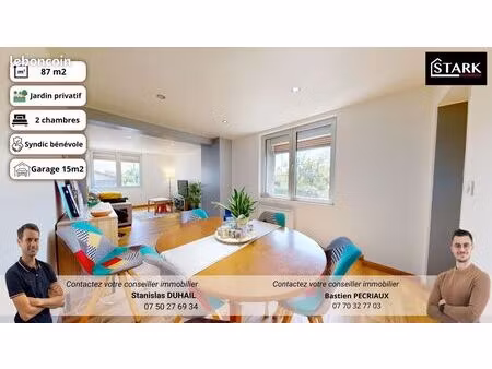 appartement 4 pièces 87 m²