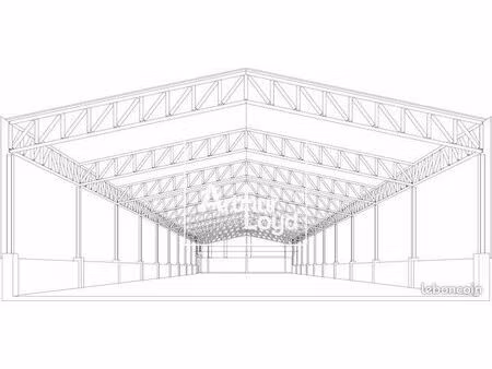 entrepôt 1406 m² sainte-suzanne