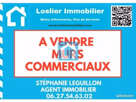 murs commerciaux 28 m² granville