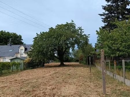 a vendre terrain constructible