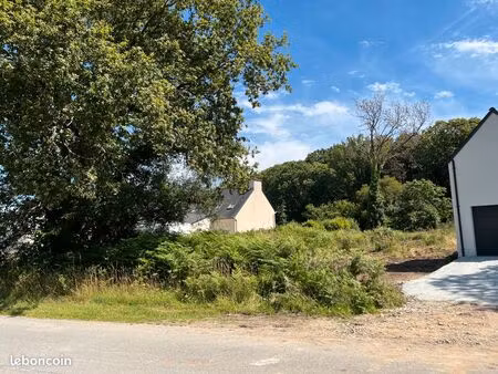 exceptionnel : terrain constructible de 860 m2 proche du centre de sainte anne d'auray et 