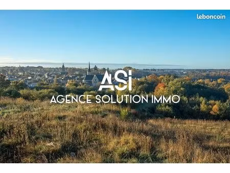 terrain 1070 m² entrammes