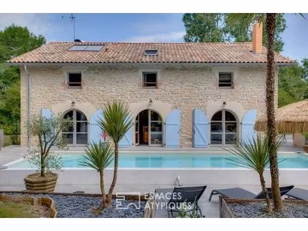 ferme contemporaine de caractère entre océan et nature