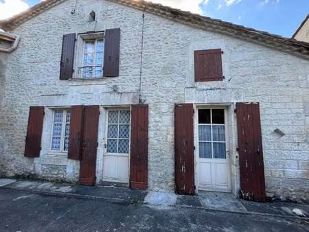 vente maison 4 pièces 77 m² villebois-lavalette (16320)