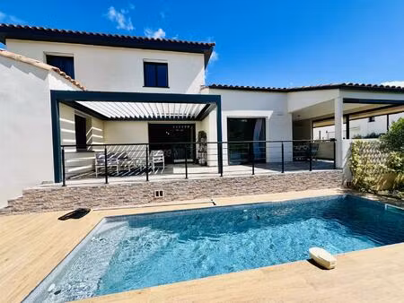 vente villa r+1 4 pièces avec piscine et garage sur 450m2