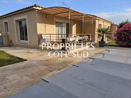 saint laurent des arbres villa de plain-pied avec piscine