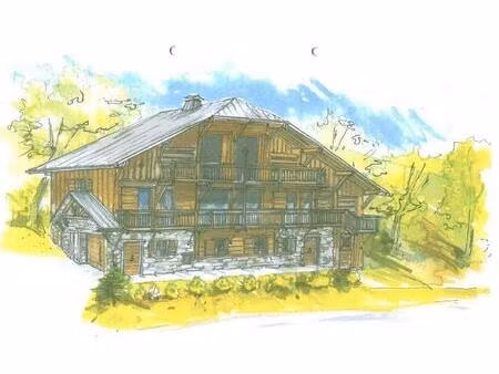 rare !! ferme à rénover sur les hauteurs de flumet (73590) / praz sur arly (74120)