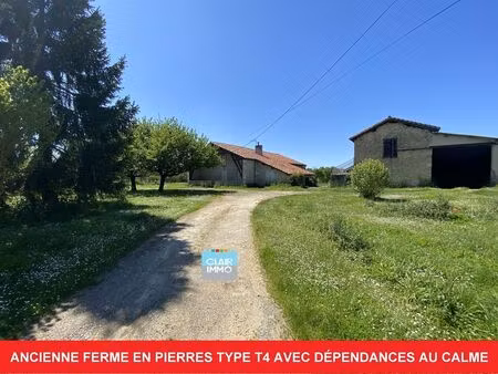 vente maison 4 pièces 85 m² créon-d’armagnac (40240)