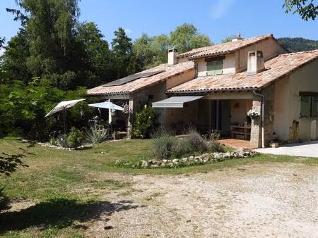 proximité du centre ville du village de désaignes  maison sur un terrain de 4912 m² 