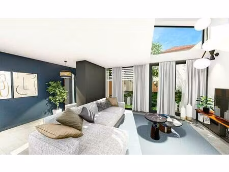 magnifique duplex de 111m2 a montchat avec jardin