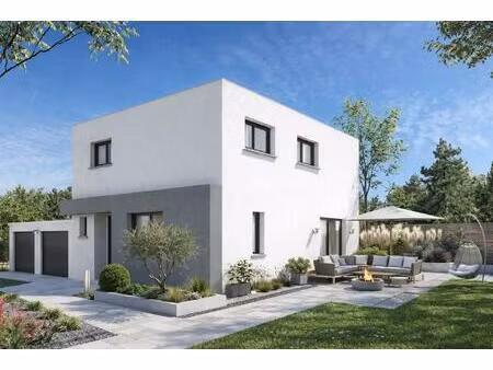 maison à toit plat sur la commune de hésingue