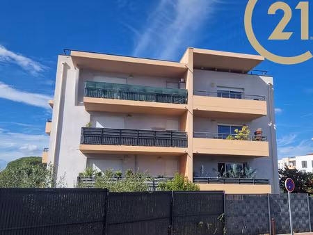 vente en exclusivite - frejus - appartement 3 pieces de 55m2