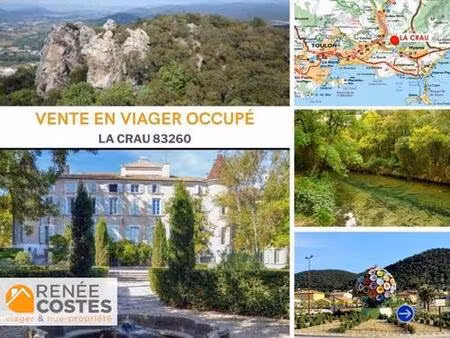 viager occupé - f82 ans - la crau (83260)