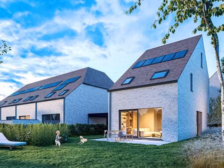 beau projet de construction neuve avec 8 maisons contemporaines à uitkerke  blankenberge. 