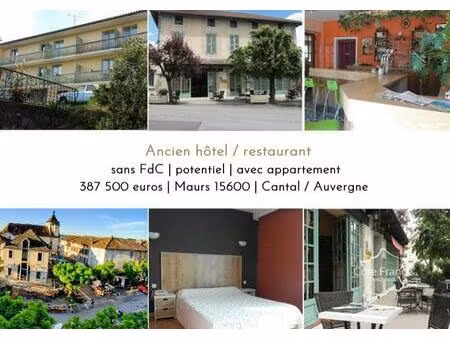 hôtel à maurs 15600 sud auvergne  contre l'aveyron et le lot.