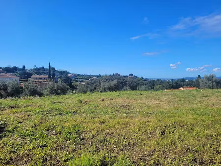 vente terrain 2071 m² à saint-laurent-du-var (06700)  460 000 €