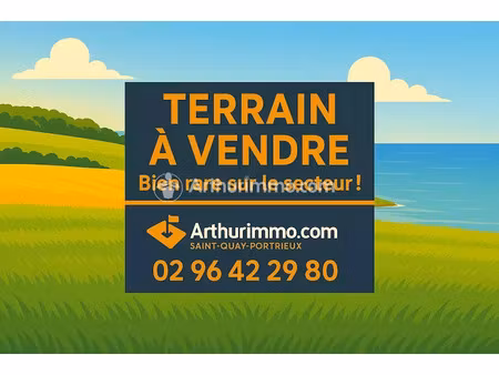 vente terrain 415 m² à tréveneuc (22410)  86 480 €