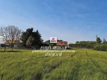 vente terrain 7292 m² à varennes (37600)  189 000 €