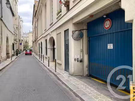 parking à vendre - 11 04 m2 - paris - 75004 - ile-de-france