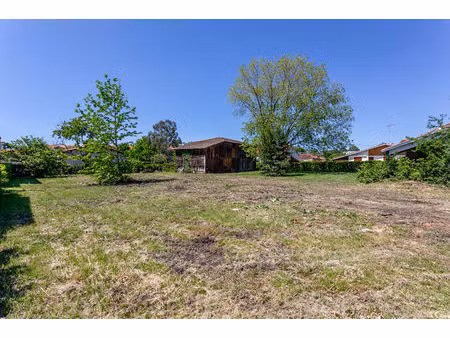 à vendre -terrain d'exception à biscarrosse bourg