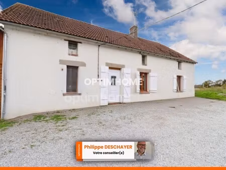 maison plain-pied - 95 m² - 4 pièces - 3 chambres - terrain 5506 m² environ