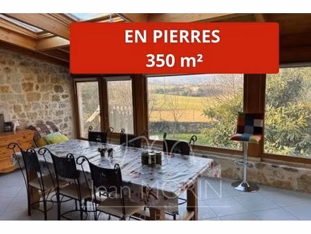 vente maison 10 pièces 344 m² toulaud (07130)