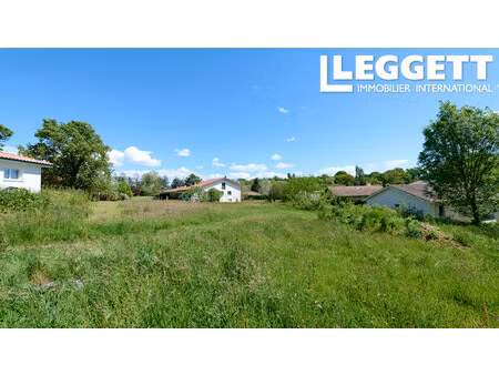 achat terrain 1 284m² pouillon 40350