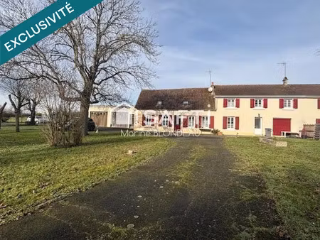 vente maison 10 pièces 229 m² à verneuil-sur-igneraie (36400)  169 000 €