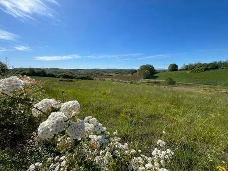 vente terrain 1170 m² lasséran (32550)