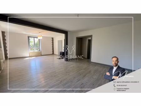 achat appartement 5 pièces 126m² chaux 90330