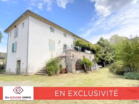 vente maison 12 pièces 341 m² à prades (07380)  380 000 €