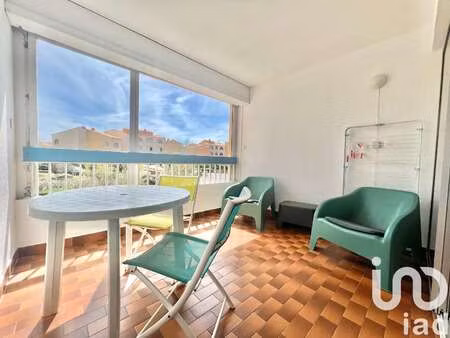 vente appartement t1 bord de mer à leucate (11370) : à vendre t1 bord de mer / 30m² leucat