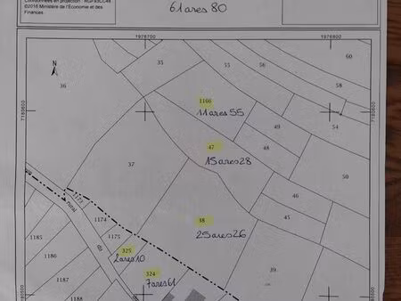 terrain constructible à fresse