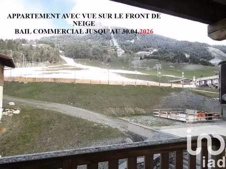 vente appartement 3 pièces 34 m² à aussois (73500)  132 000 €