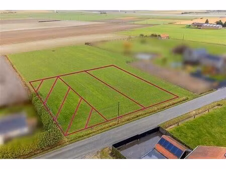 2 terrains à bâtir de 860m² libres de constructeur