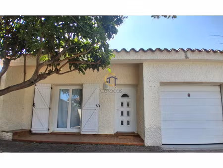 maison 3 faces en r+1- 99.56m2- canet-en-roussillon