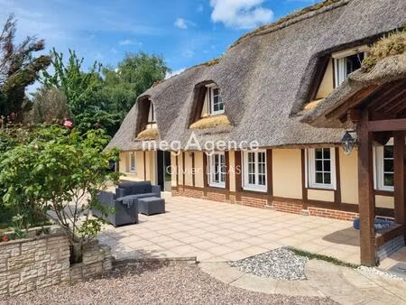 charmante chaumière de 140 m² viable de plain pied dans la campagne de pont audemer