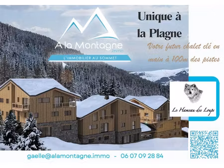 vente maison 7 pièces 139.71 m² à la plagne (73210)  1 397 000 €