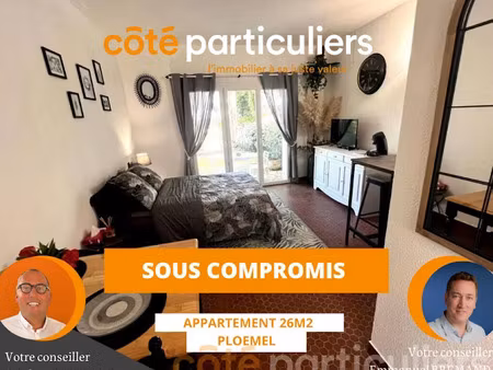 vente appartement 1 pièce 26.01 m² à ploemel (56400)  90 990 €
