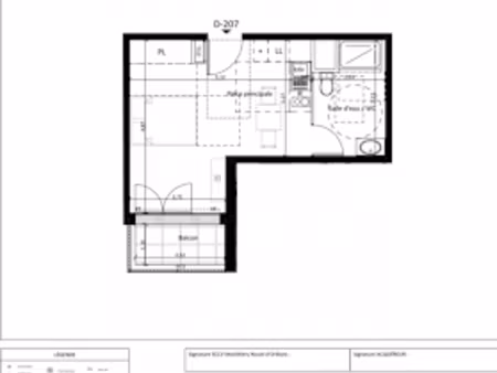 location meublée appartement 1 pièce 30 m² à longpont-sur-orge (91310)  820 €