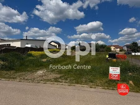 noussevillers saint-nabor : terrain constructible de 1117 m²  façade de 19 m  profondeur 6